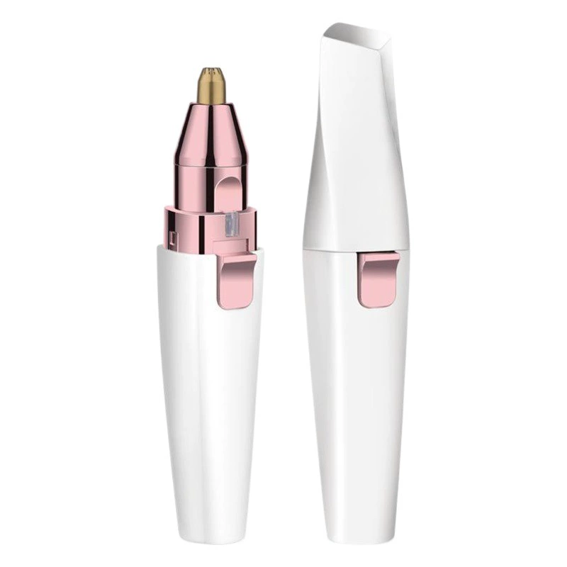 Электрический триммер для бровей два в одном, женская помада для бритья, Женский Триммер для бровей, электрический триммер для бровей, артефакт оптом