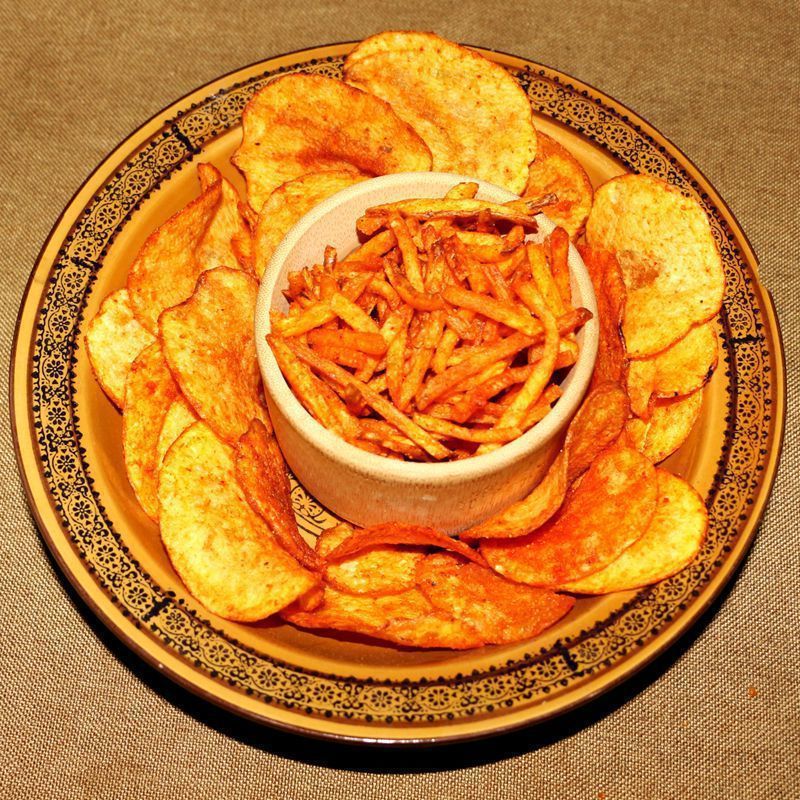 オリジナルスパイシースナックポテトチップス全箱貴州名物スパイシーポテトチップス大包装ポテトチップス寮|undefined