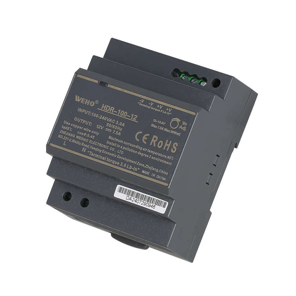 ΰ����Ӧ����ʽ���ص�Դ24Vֱ��HDR-100W12v24v�ɵ�����������Դ