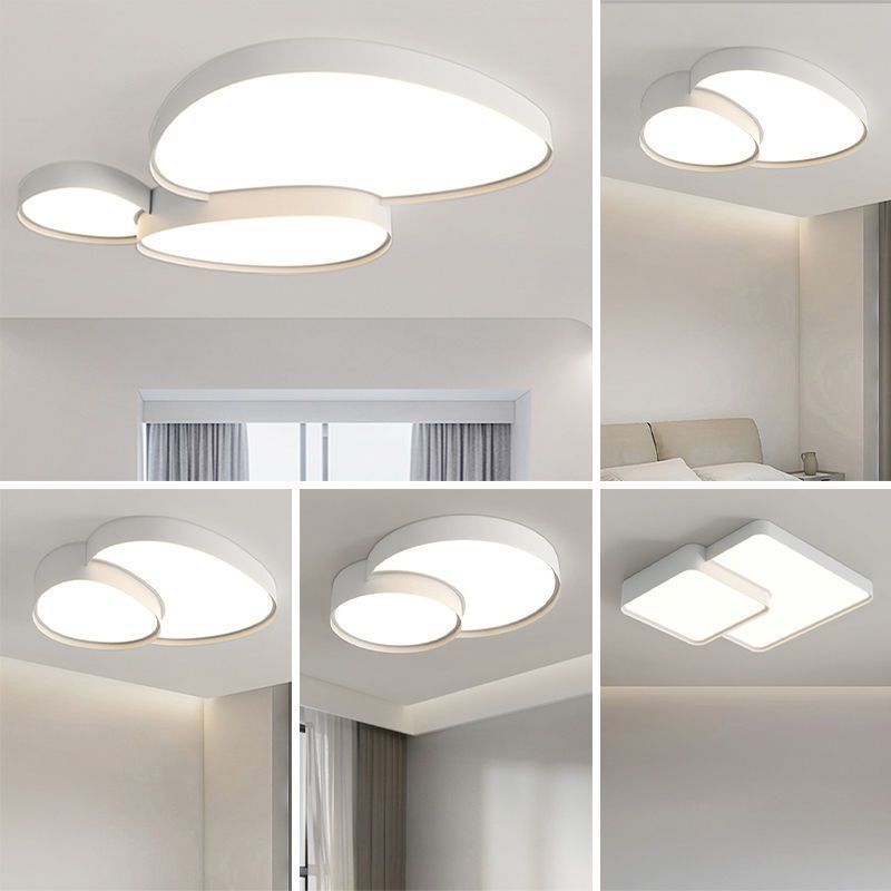 Creative Pebble Full Spectrum Ceiling Lamp Cloud Home Zhongshan Lighting Home Decoration Lamps New Set of Living Room Lamp