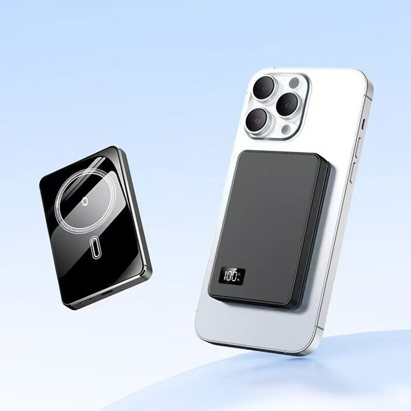 Carga de gran capacidad del tesoro magnético de carga portátil de alimentación 20W de carga rápida con bolsillo de línea tipo-C al por mayor