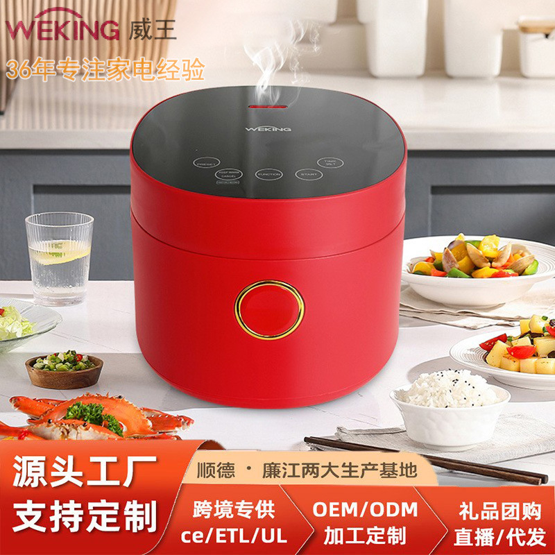 Weiwang Multifunctional 3L Square Rice Cooker with Scheduled Heating and Large Capacity Gift Sales Household Rice Cooker
