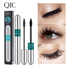 QIC dual-effect eyelash primer, thick curling, lengthening and non-smudging two-in-one waterproof mascara cross-border makeup