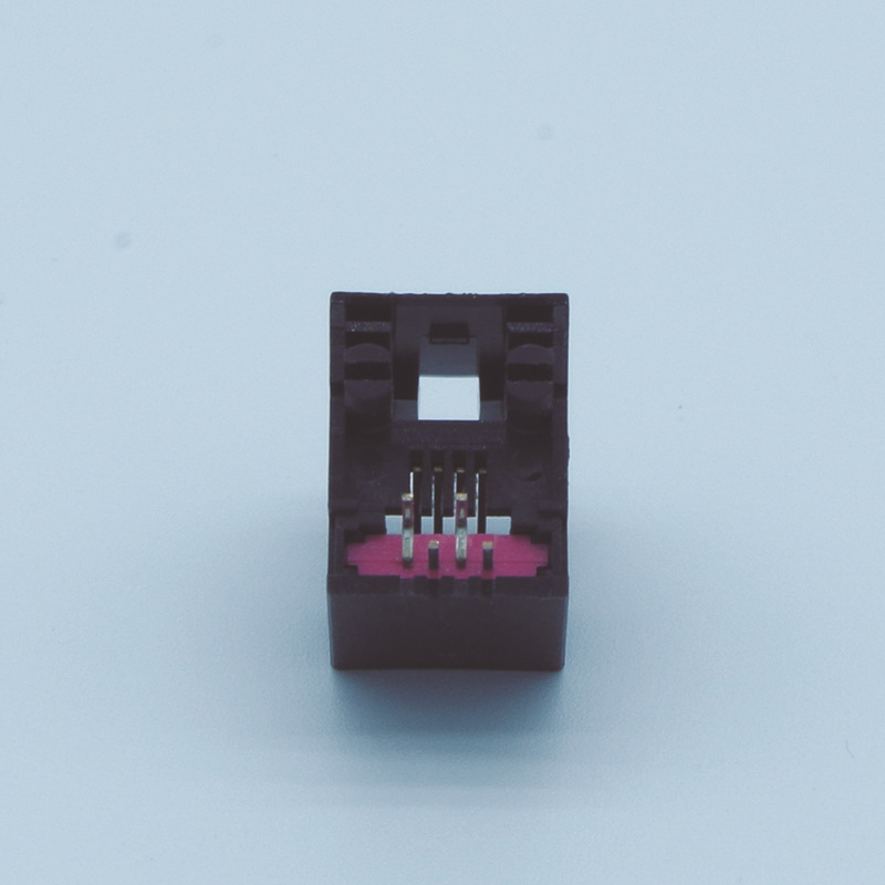 95003PCB ����4P4Cˮ��ͷĸ���Ӳ�� RJ9������� ���߲�� RJ45