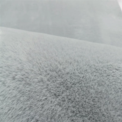 Girl Popular Carpet, Car Carpet - short-rabbit-hair-light-gray-diameter-80cm-round