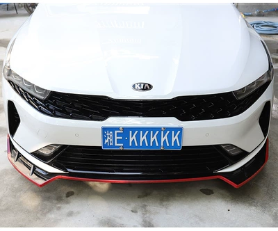 Big Surrounded K5 Modification Front Bumper - 3-sections-black-and-red