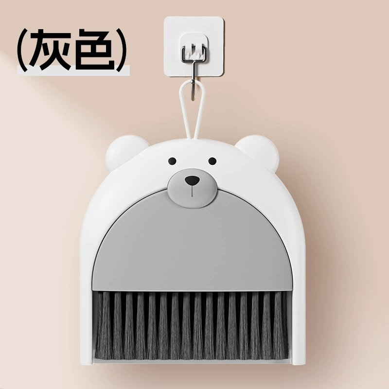Cartoon table small children's broom, dustpan, set, keyboard, brush, monster