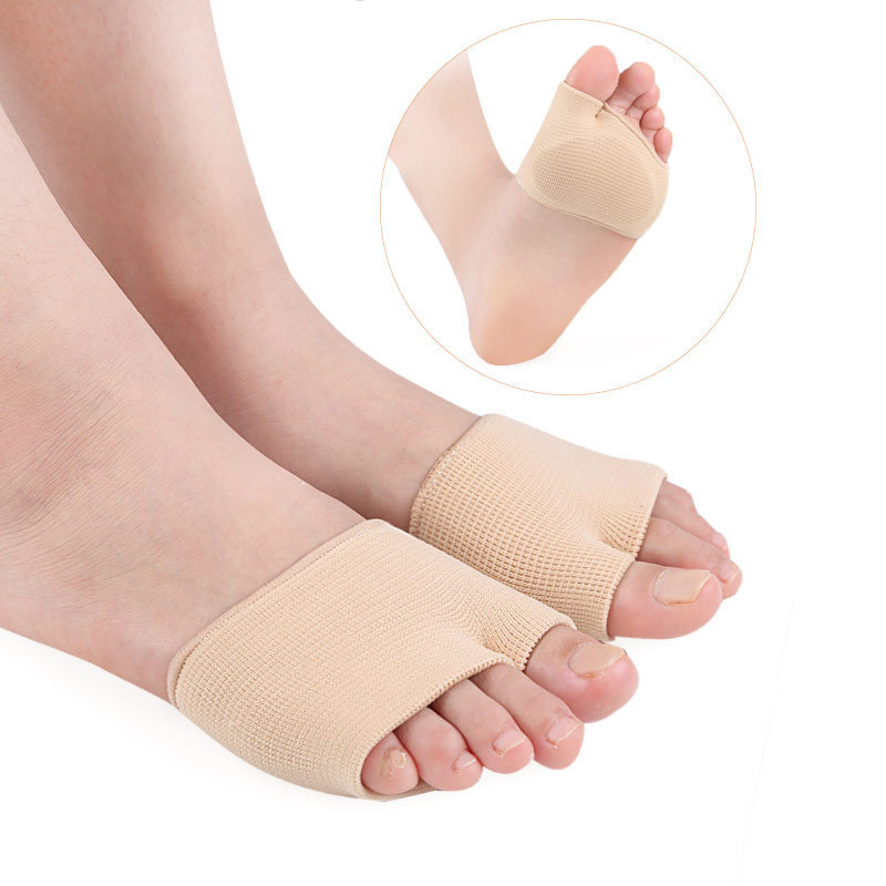 nylon silica gel Feet Dianbu Hallux valgus Orthotic device Toe separator Foot protector shock absorption Semi-pad