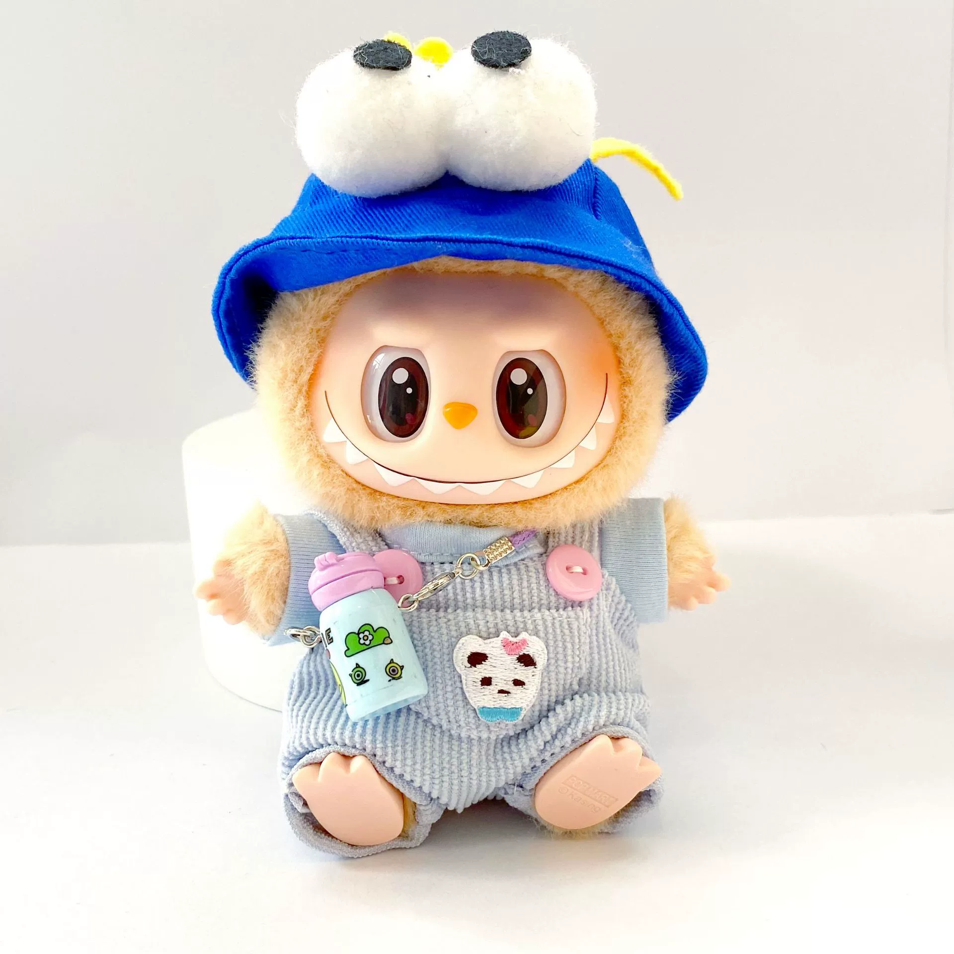 Doll plastic, overall for dressing up, second generation, children's clothing