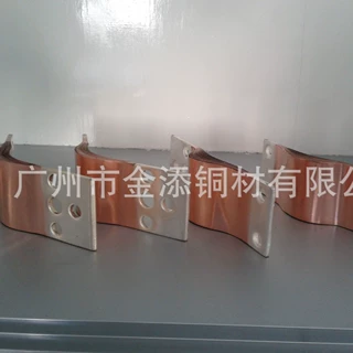 折弯打孔加工铜箔软连接源头厂家 大电流电气设备高低压变压器用
