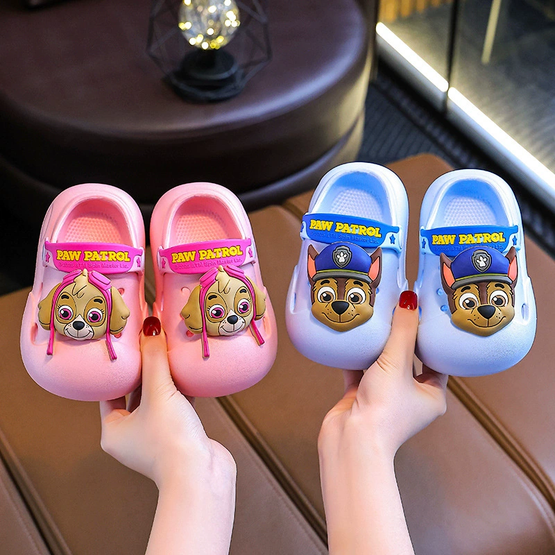 Детские тапочки, сабо для девочек, летние домашние детские тапочки для купания малышей, модная верхняя одежда, пляжные нескользящие тапочки.