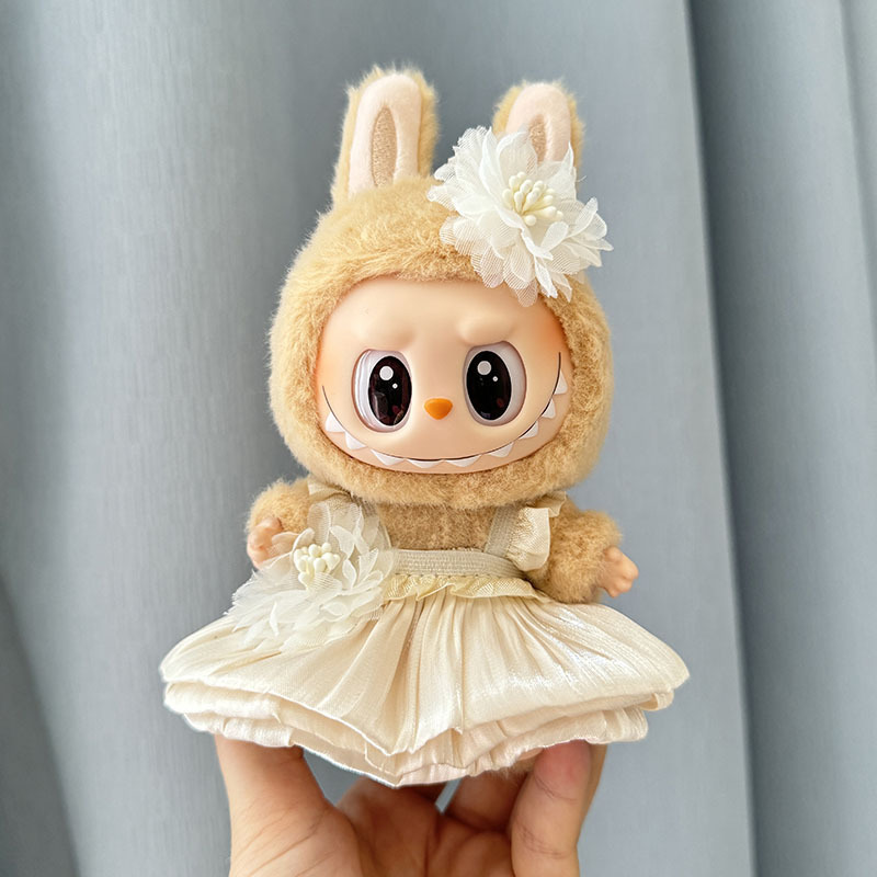 服のみ】第二世代ブラインドボックス ラブブ服 エポキシ樹脂製顔飾り ラブブ シットシットパーティーシリーズ ベビー服 可愛い|undefined