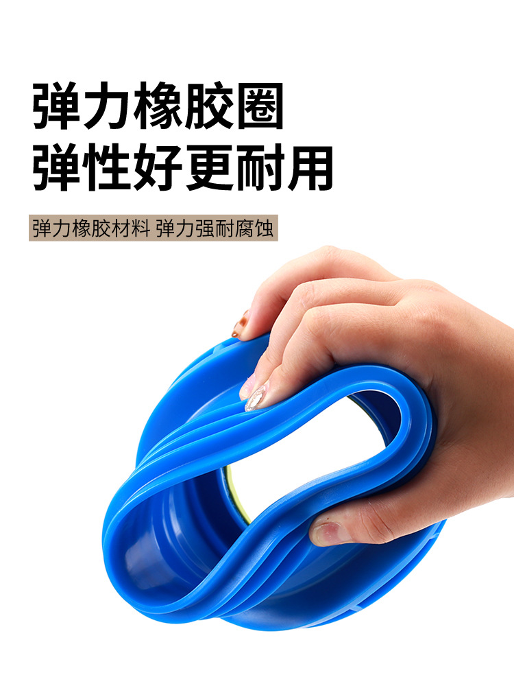 KBQ1马桶密封圈底座防臭法兰胶圈加厚防水通用型下水坐便器配件防
