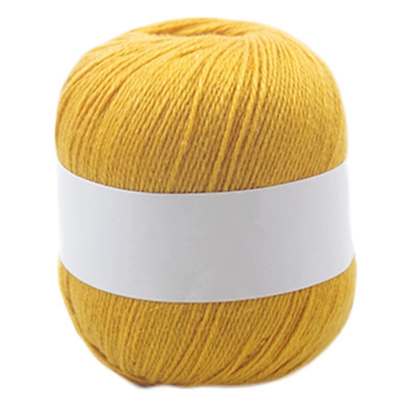 Оригинальные товары Кашемировая линия Ручная вязка Шерстяная группа Свитер средней толщины Ручная вязка Шарф Козий Кашемир Линия DIY Заводская распродажа