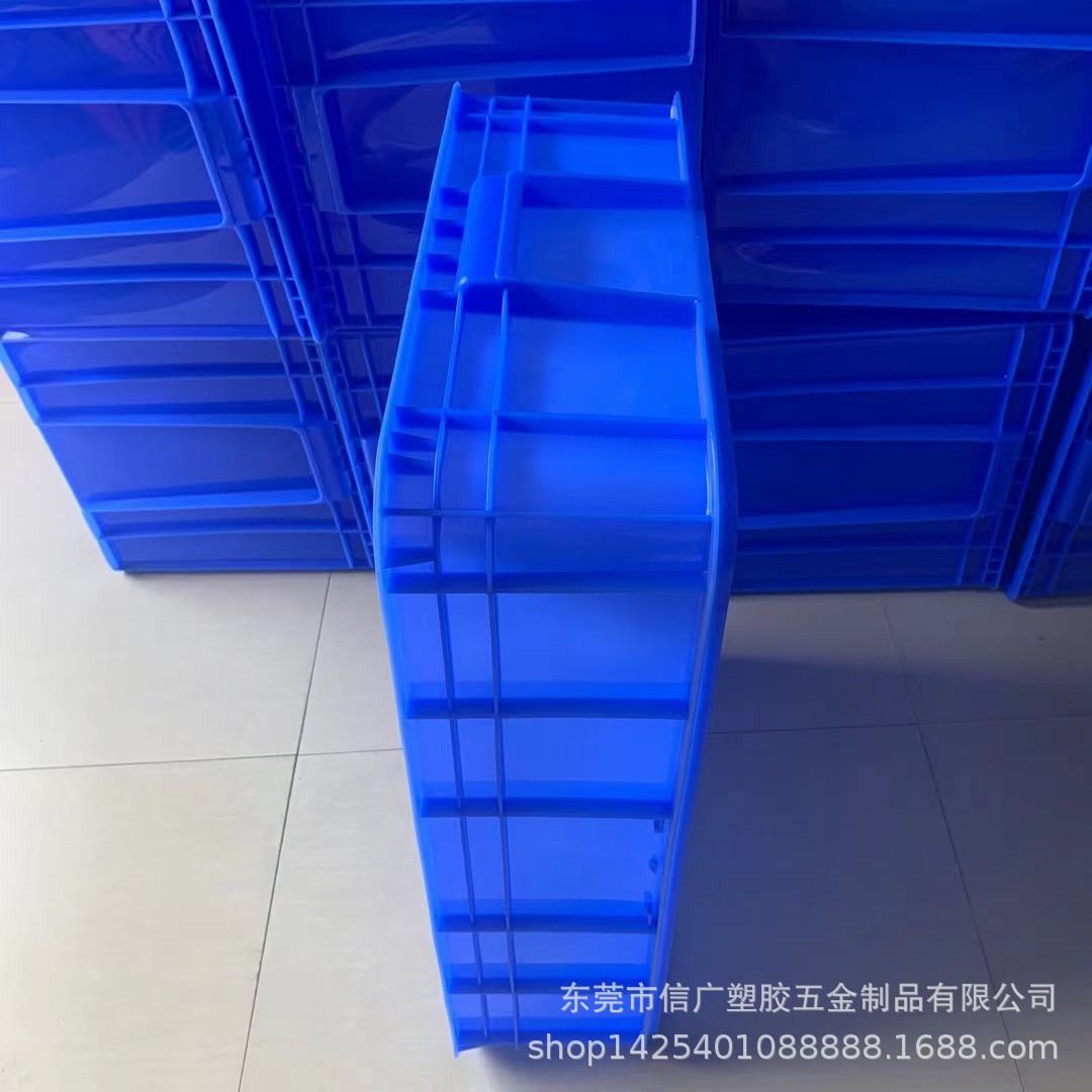 厂家带盖养鱼龟塑料箱子加厚周转箱新料长方形物流整理胶货架框筐