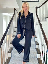 E 59940L Comfortable Long Sleeve Loungewear Set ���ʼҾӷ���