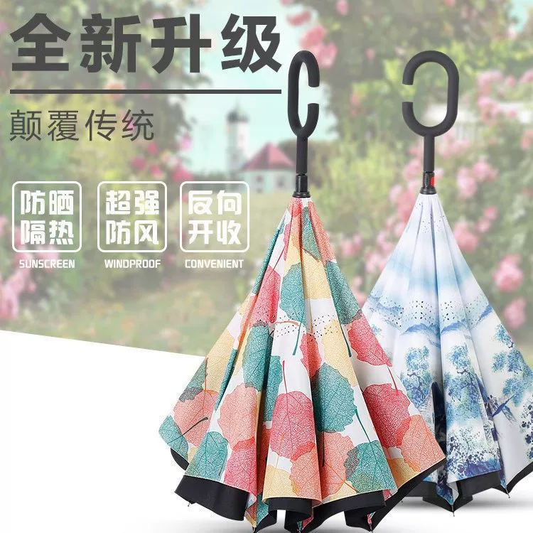 Double-layer automatic umbrella, (Physicals), Birthday gift