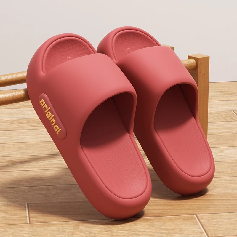 Sandals and slippers for women who step on excrement and wear thick soles eva for home use non-slip and non-smelly feet for home summer bathroom indoor men