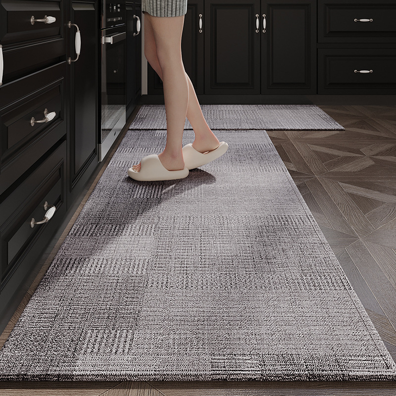 Cocina absorción de agua absorción de aceite secado rápido sin lavado limpiable esterilla larga esterilla antideslizante simple esterilla anti-caída esterilla anti-sucia