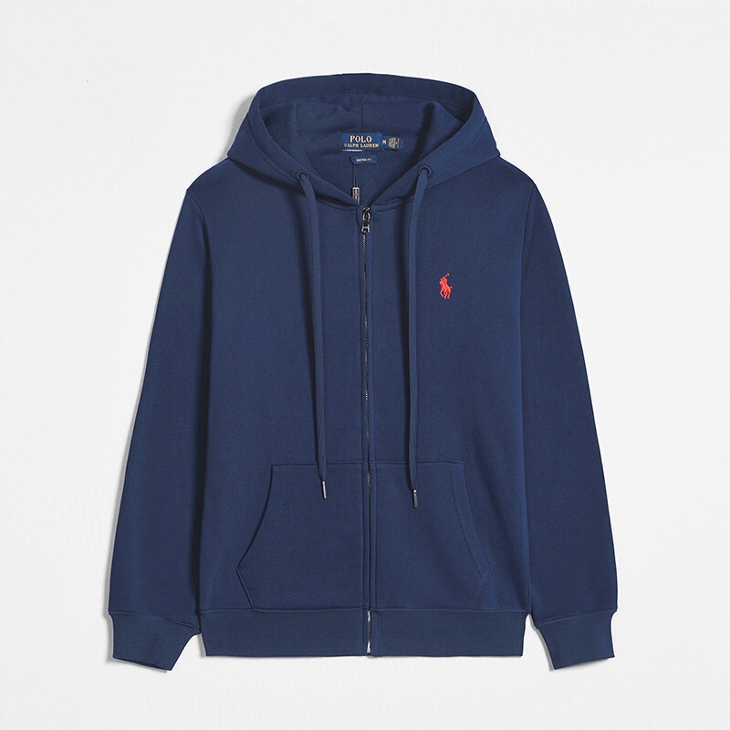 Foreign Trade Polo Raff Lr Spring and Autum Hooded Velvet Sweatshirt Hot Sale Embroidered Pony Loose Large Size Zipper Cardigan Foreign Trade Polo Raff Lr Spring and Autum Hooded Velvet Sweatshirt Hot Sale Embroidered Pony Loose Large Size Zipper Cardigan