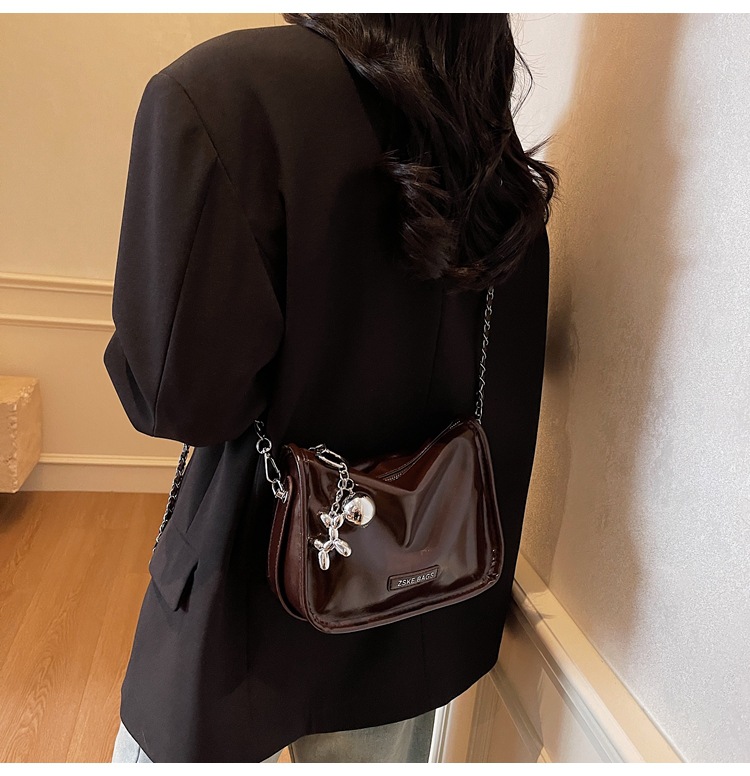 Fashionable single-shoulder bag, casual women's bag 2025 Summer new Korean style, ins style, versatile, hand-held crossbody small square bag undefined