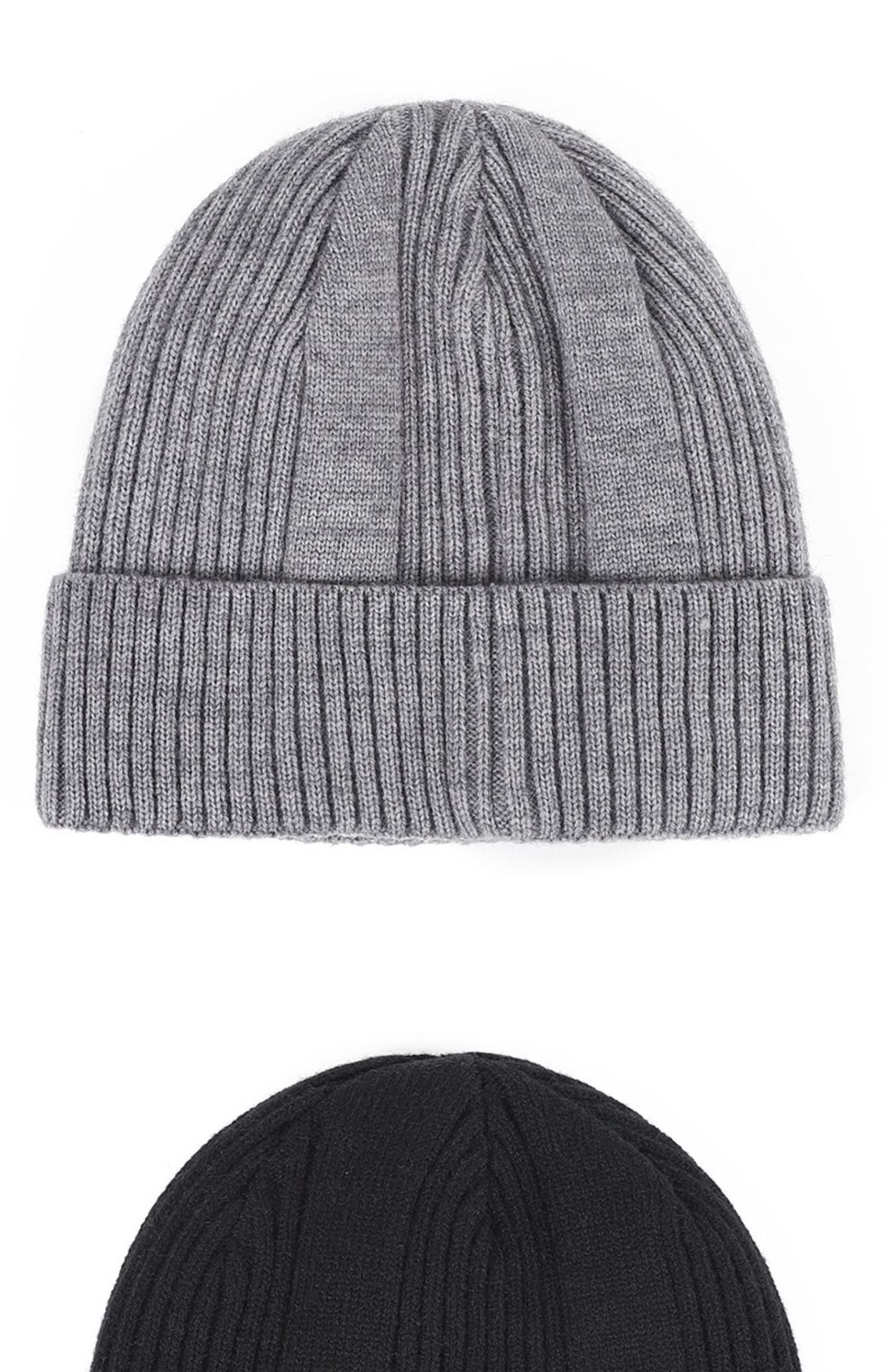 Chapeau d'extérieur extra épais pour homme, bonnet d'hiver en laine cachemire avec pull thermique en cachemire, bonnet en coton tricoté, chapeau résistant à l'hiver_voghion.com