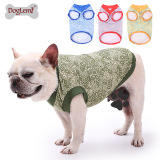 Собака V-образный выстрел холодный жилет летний питомец для ходьбы за ходьбы охлаждающую одежду для собачьей одежды