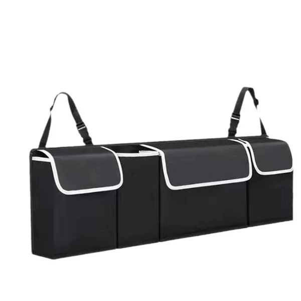 Oxford Cloth Car Trunk Storage Bag Rear Seat Back Hanging Bag Car-Mounted Hanging Type