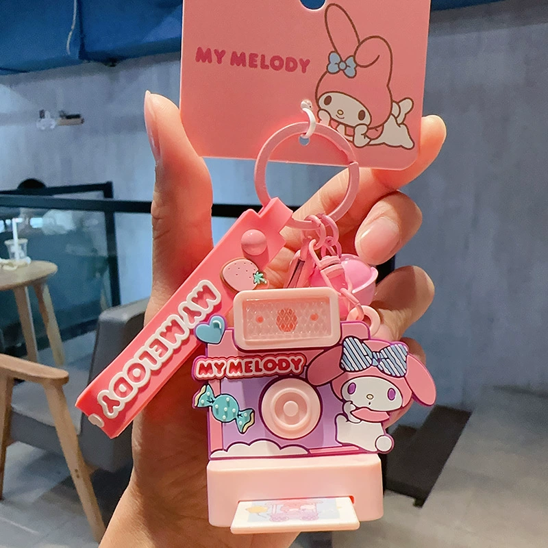 Плюшевый брелок Sanrio Hello Kitty, оригинал, мягкая подвеска 11×7.5 см, коллекционный талисман