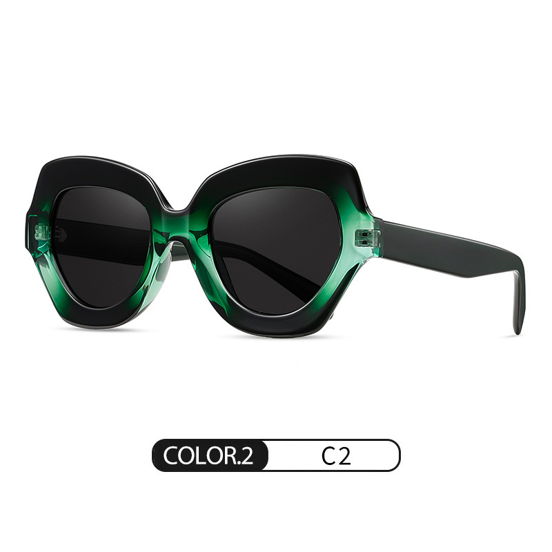 Spot al por mayor gafas de sol de hoja S26121 gafas de sol polarizadas retro clásicas gafas de sol de conducción al aire libre