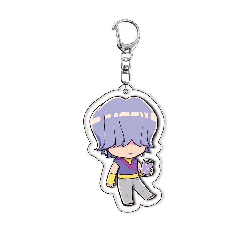 KPOP Caza de brujas Navidad Promoción de regalos pequeños colgantes de llaves de acrílico de dibujos animados Regalos pequeños
