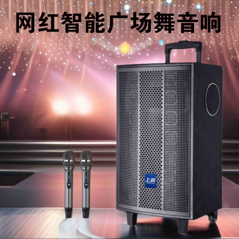广场舞音响功放一体机户外演出直播K歌跳舞蓝牙音箱广场舞神器|undefined