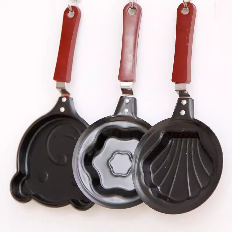 Heart-shaped Non-stick Mini Frying Pan For Creative Breakfast_voghion.com