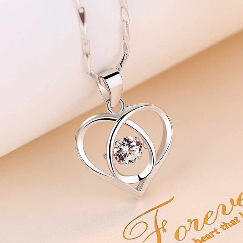 S925 plata esterlina collar de corona inteligente colgante de estrella de seis puntas collar de estilo coreano con diamantes moda con incrustaciones de piedra de púas