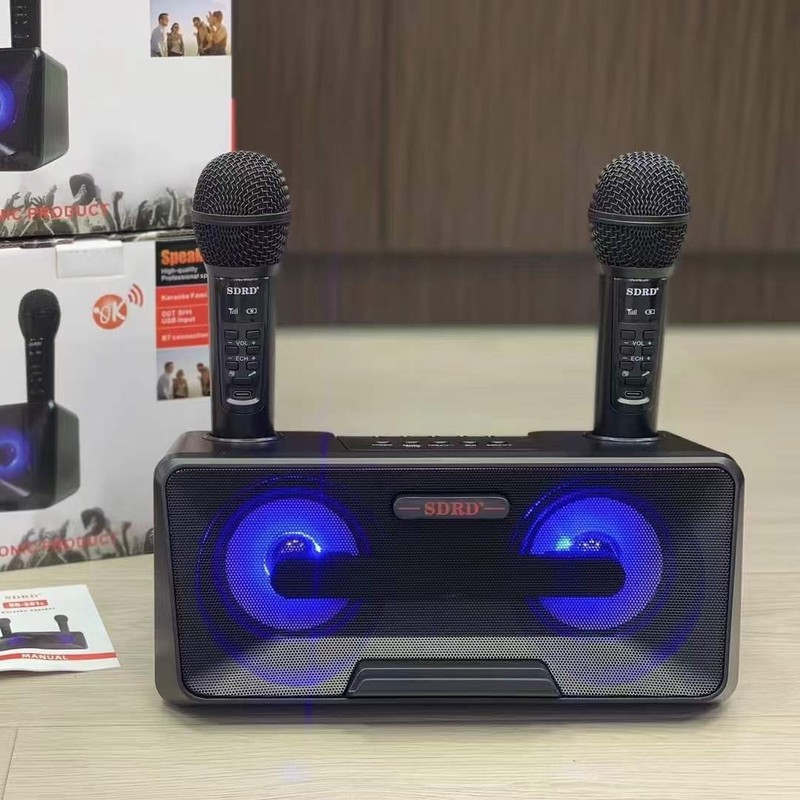 SD301Sブルートゥーススピーカー家庭KTV一体機手持ちマイク二人合唱k歌ホームシアター音響|undefined