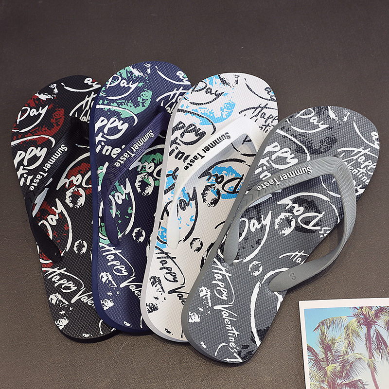 新款人字拖鞋批發家用防滑室外穿夾腳輕便潮休閒沙灘涼拖鞋子代發