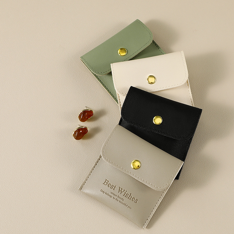 10g Weight Jewelry Boxes Classification 1 Piece, 1 Set Quantity Daily Occasion Pu Leather Material Solid Color Pattern Retro, Classic Style Style 1 Piece 1 Set Pu Leather Retro Classic Style Daily Solid Color Jewelry Boxes 6