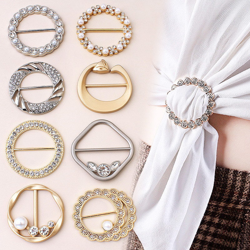 Corner Hem Knot Buckle High-end Shirt Shirt Short-sleeved T-shirt Korean-style All-match Buckle Fixed Waist Artifact