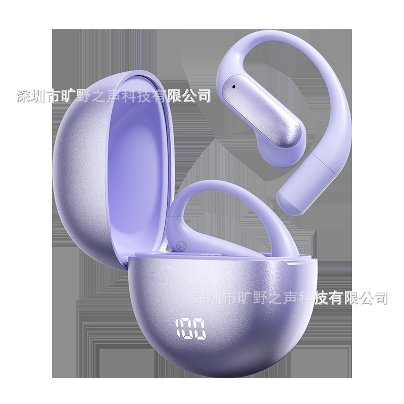 MINISO人気商品M118スマートAI翻訳Bluetoothイヤホン、耳掛け式OWSオープン型非インイヤー型スマート翻訳|undefined