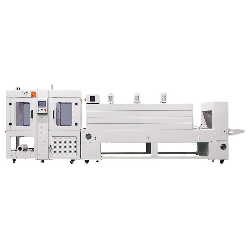 Dingye DQX6040SG alta velocidad servo recubrimiento de película 6040L máquina de envasado de chorro de retracción térmica