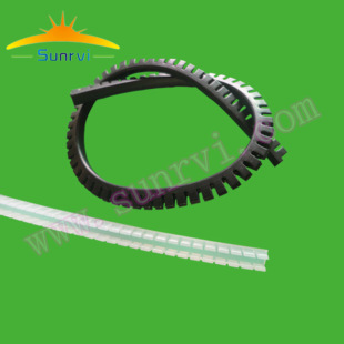 Free insulation protective sleeve transparent natural color toothed belt wire protection rack KG-020/016/030 clamping plate sheath