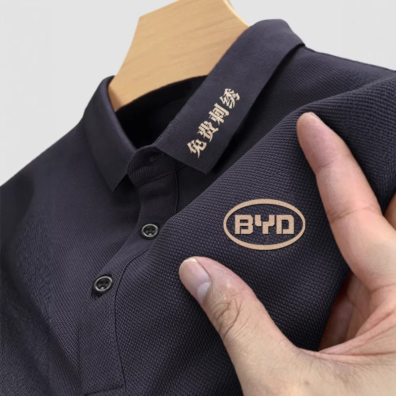 Workwear Polo Shirt, Short-Sleeved Cultural Shirt, Work Clothes, Women's Embroidered Logo Print, Breathable and Comfortable Workwear Workwear Polo Shirt, Short-Sleeved Cultural Shirt, Work Clothes, Women's Embroidered Logo Print, Breathable and Comfortable Workwear