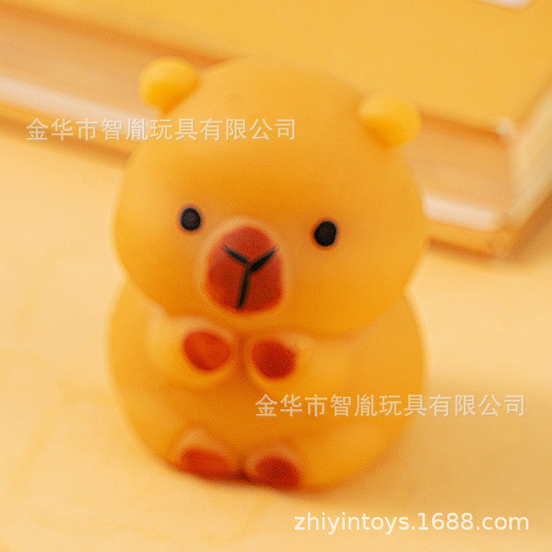 国境を越えた売れ筋カピバラピンチカピバラ減圧ピンチかわいい動物新しい子供のおもちゃ団子卸売|undefined
