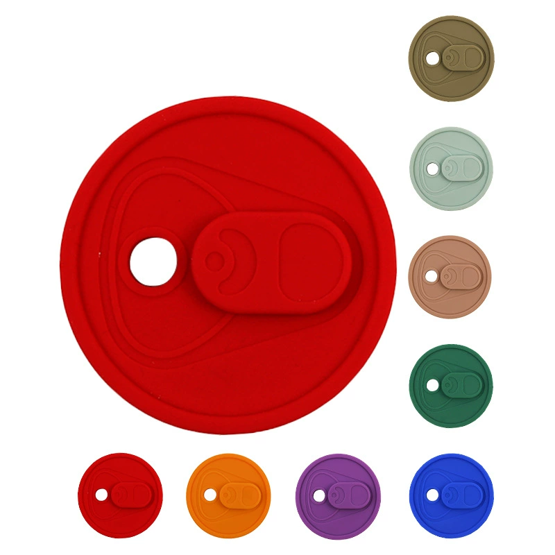 Круглая силиконовая чашка крышка 16oz чашка колы Мейсон чашка универсальная герметичная пылезащитная крышка цвет