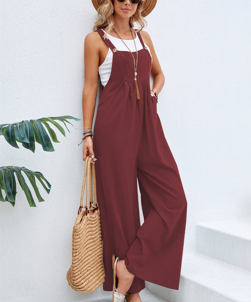 Spot 2023 Amazon venta caliente eBay estación independiente wish ropa de mujer europea y americana estilo caliente color sólido casual correa larga