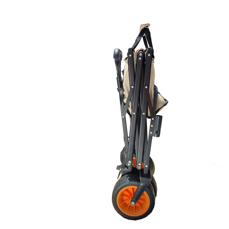 戸外キャンプ車は折り畳み可能なレバーキャンプ車の携帯家庭用8インチの荷物を並べて屋台のカートにブレーキをかけることができる|undefined