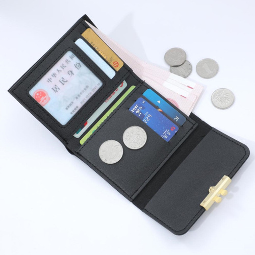 Cross-border factory direct sales women's wallet cute student wallet wallet ladies coin purse multiple card slots