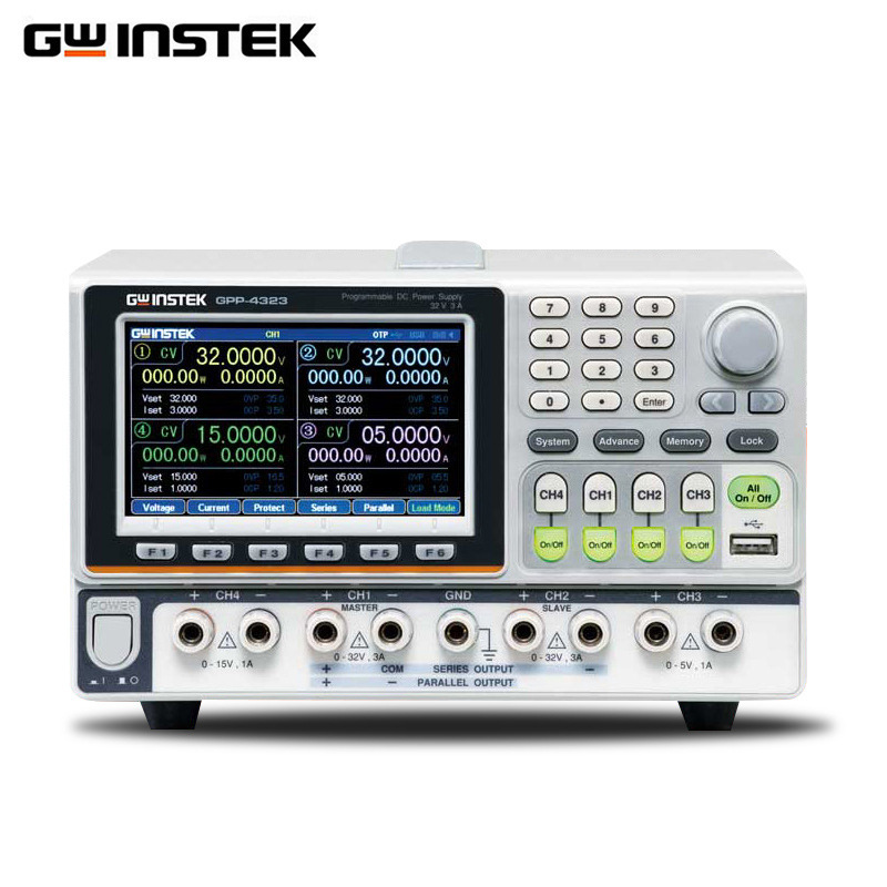 固纬高精可编程多通道线性直流稳压电源GPP-2323/1326/3323/4323