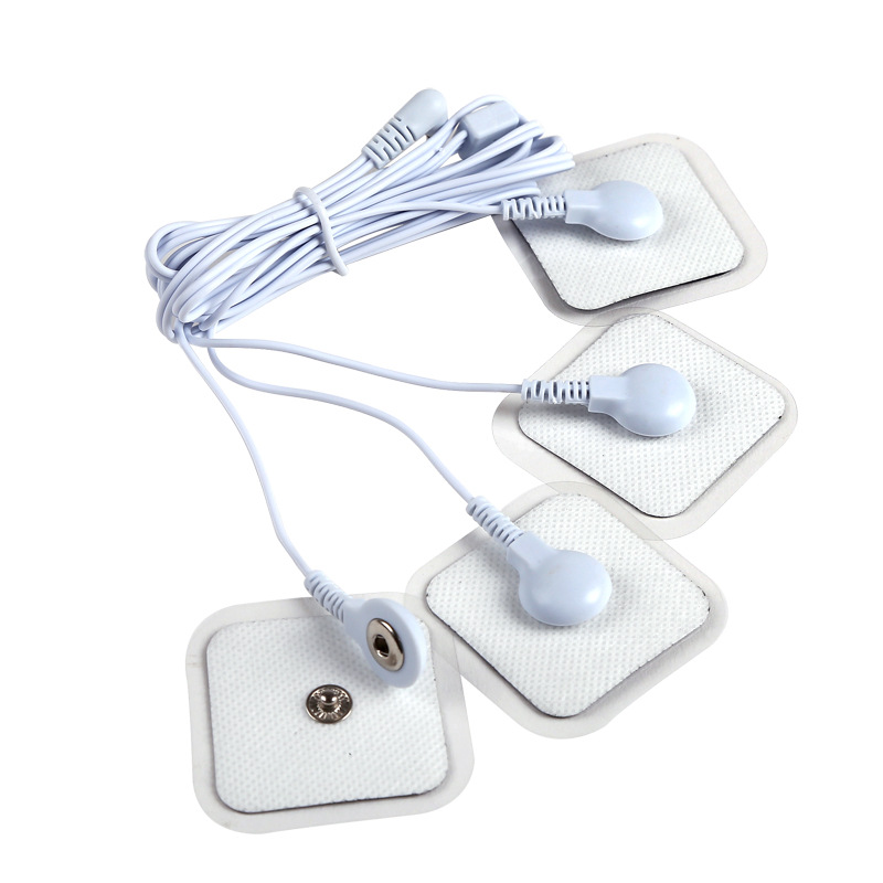 4 * 4cmボタン電極貼付理学療法シート不織布電極貼付理学療法マッサージ器部品保護ネック