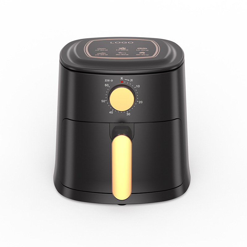 4L 기계식 에어프라이어 블랙